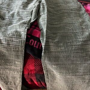 Pleasures green and cream pants